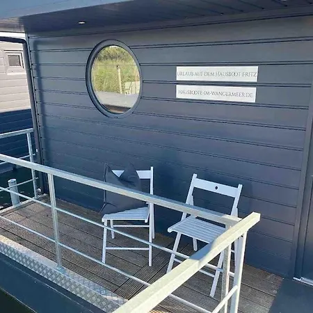 Hausboot Fritz Im Wangermeer Båthotell